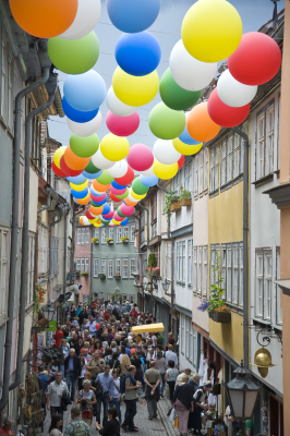  KUNSTINSTALLATION KRÄMERBRÜCKE ERFURT 2024